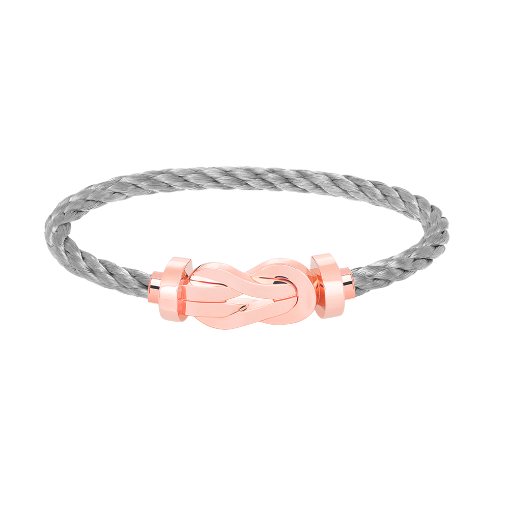 [Baslove]Chance großes Armband mit 8-stelliger Schnalle, ohne Diamanten, Roségold
