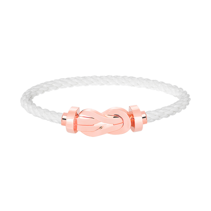 [Baslove]Chance großes Armband mit 8-stelliger Schnalle, ohne Diamanten, Roségold