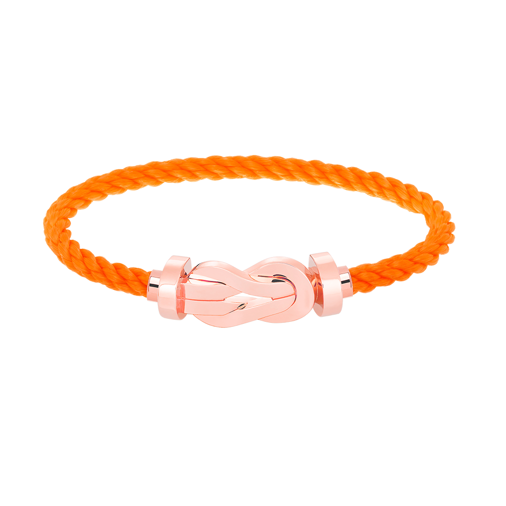 [Baslove]Chance großes Armband mit 8-stelliger Schnalle, ohne Diamanten, Roségold