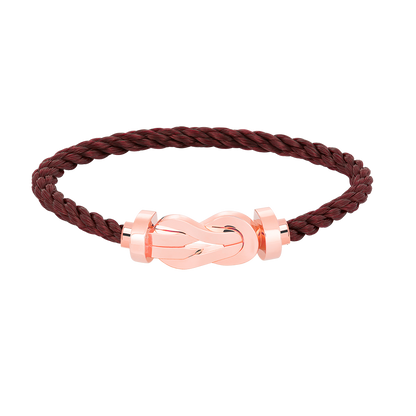 [Baslove]Chance großes Armband mit 8-stelliger Schnalle, ohne Diamanten, Roségold