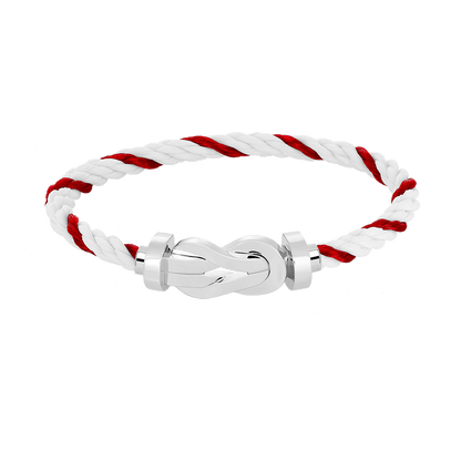 [Baslove]Chance große 8 Figur Schnalle keine Diamant Armband Silber