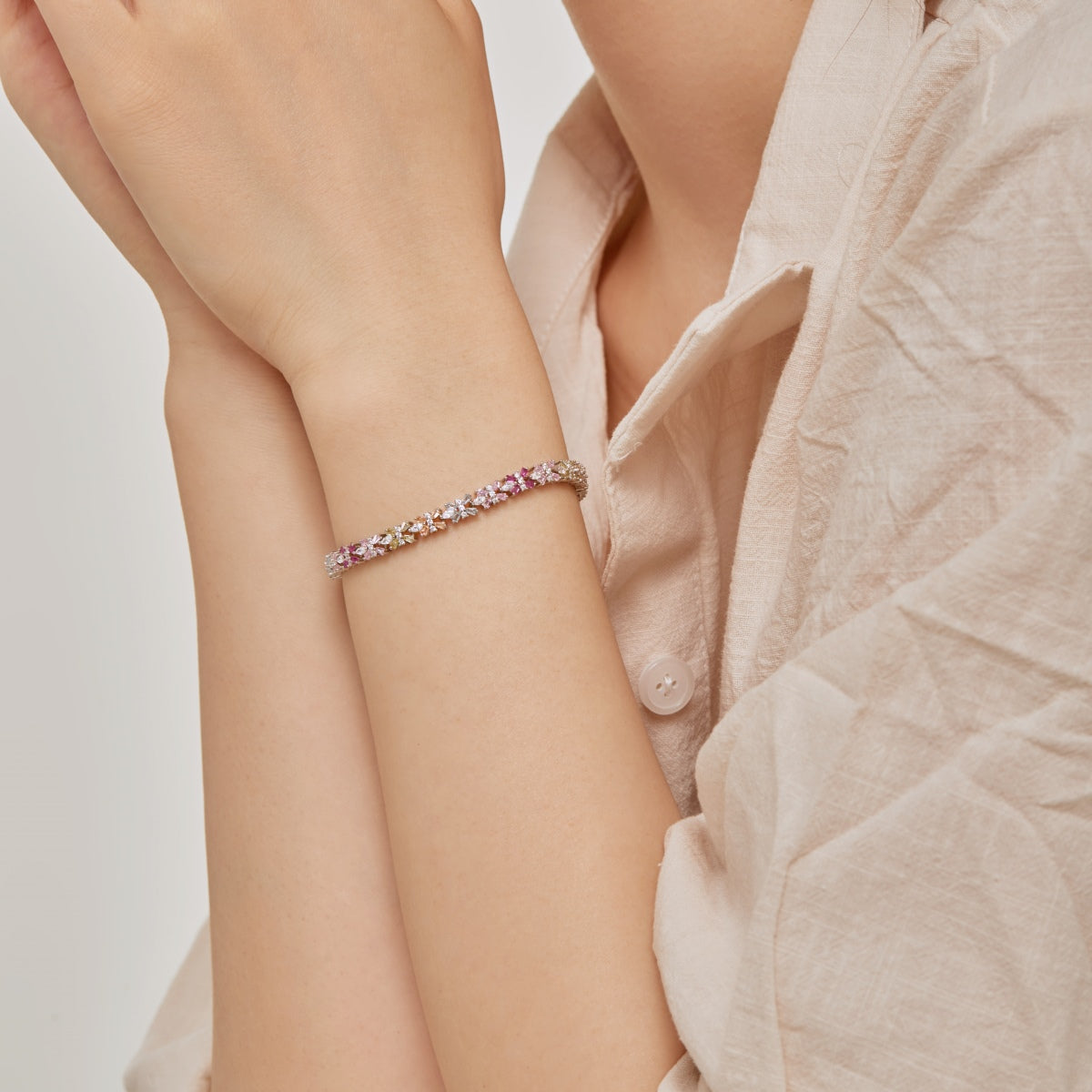 [Violet JW]Unique Colorful Butterfly Shape Party Bracelet