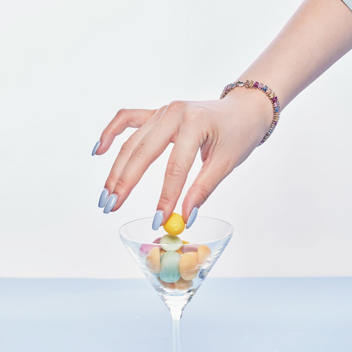 [Violet JW]Sparkling Exquisite Multi Cut Party Bracelet