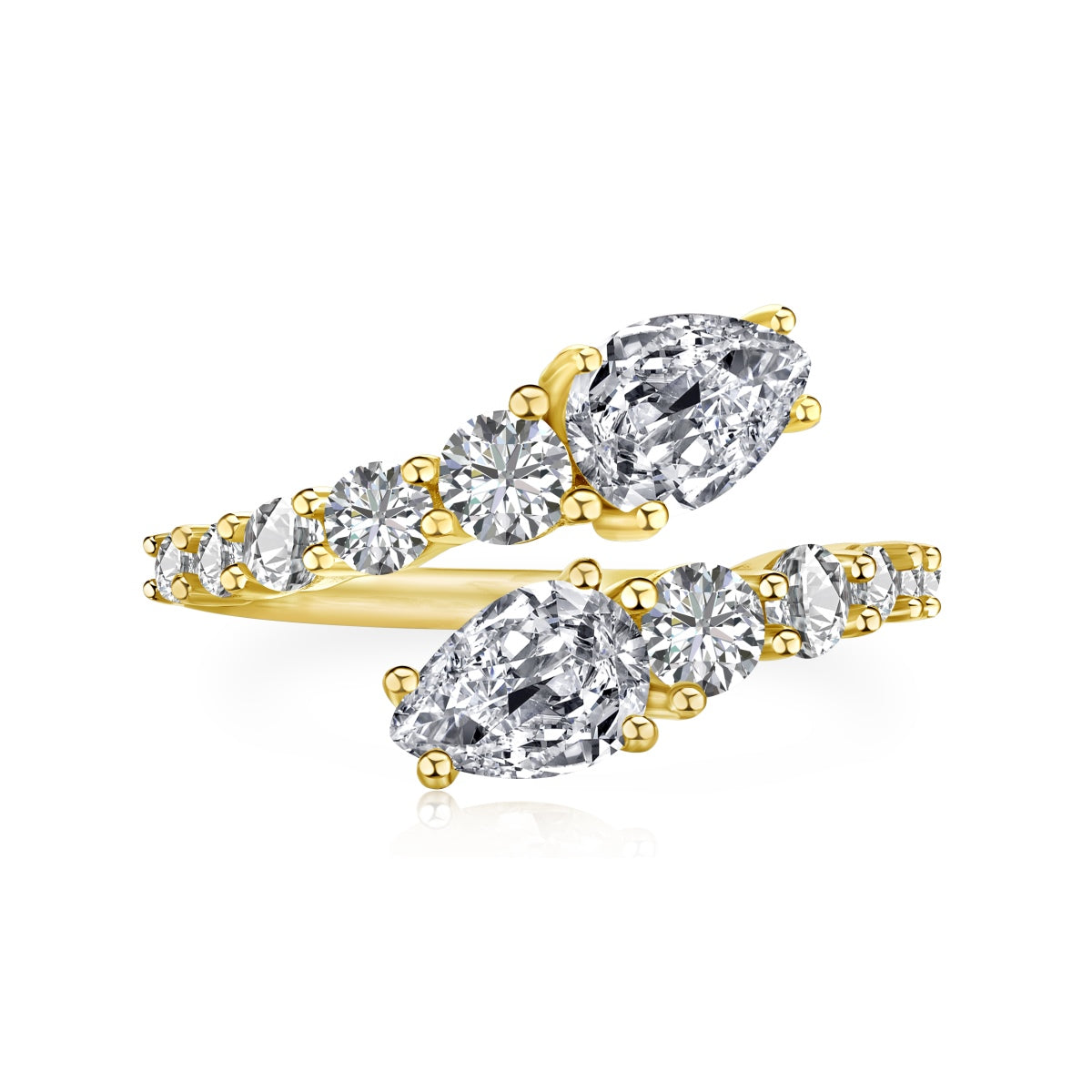 [Violet JW]Delicate Lively Snake Shape Daily Ring