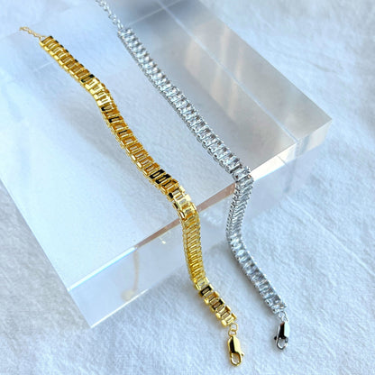 [Violet JW]Exquisite Emerald Cut Daily Bracelet