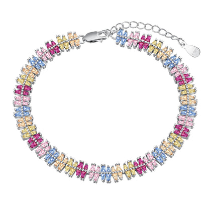 [Violet JW]Sparkling Exquisite Multi Cut Party Bracelet