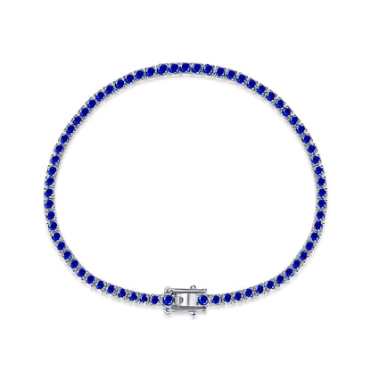 [Baslove]Schillerndes farbenfrohes Armband im Rundschliff für jeden Tag