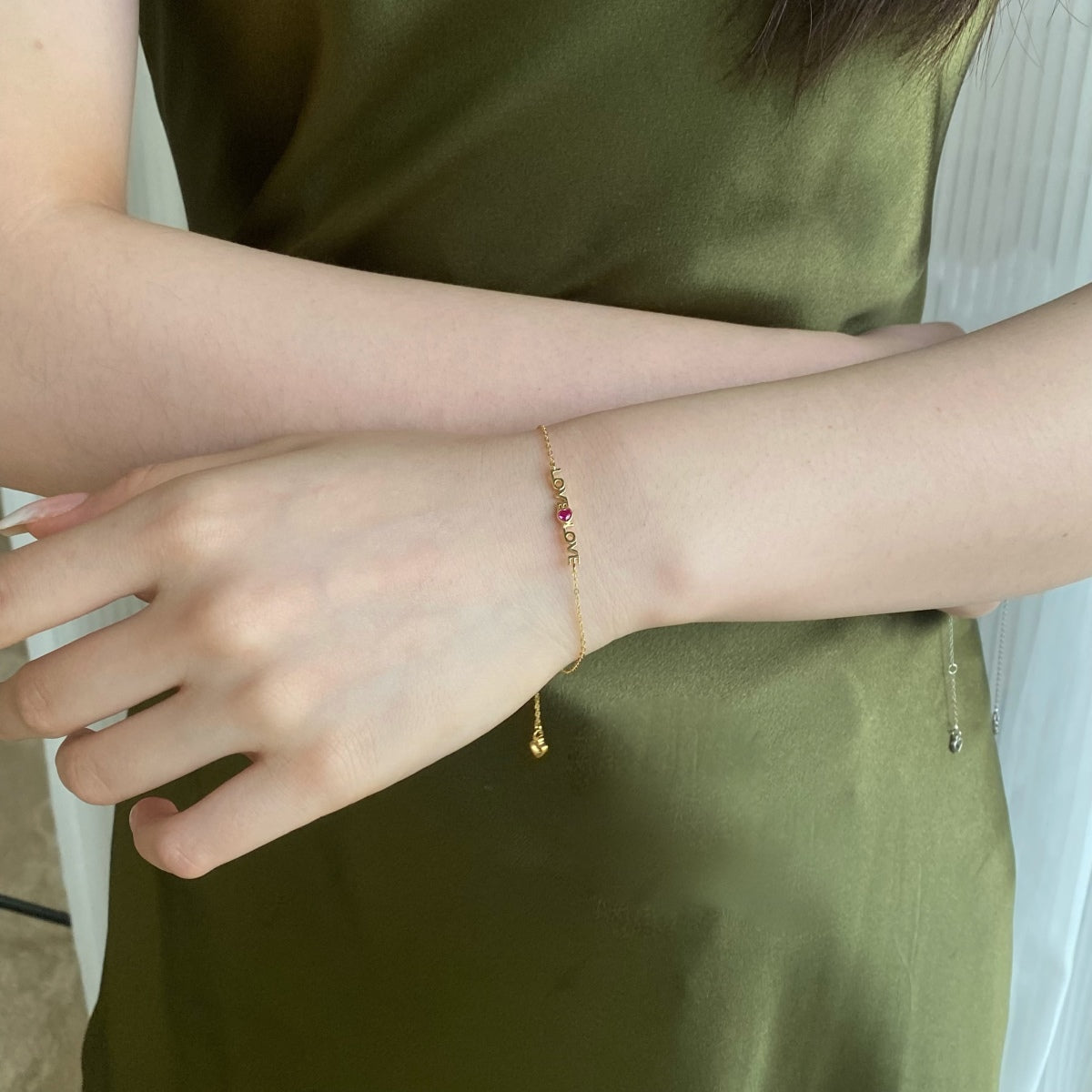 [Baslove] Romantisches Armband in Herzform für Liebhaber