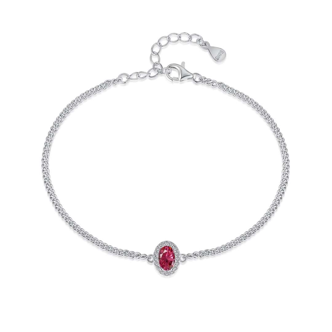 [Violet JW]Exquisite Oval Shape Bracelet