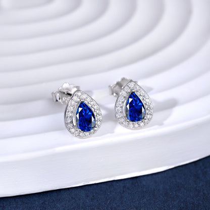 [Violet JW]Luxurious Water Drop Shape Earrings