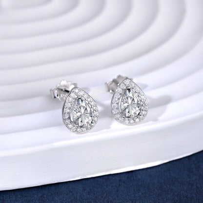 [Violet JW]Luxurious Water Drop Shape Earrings