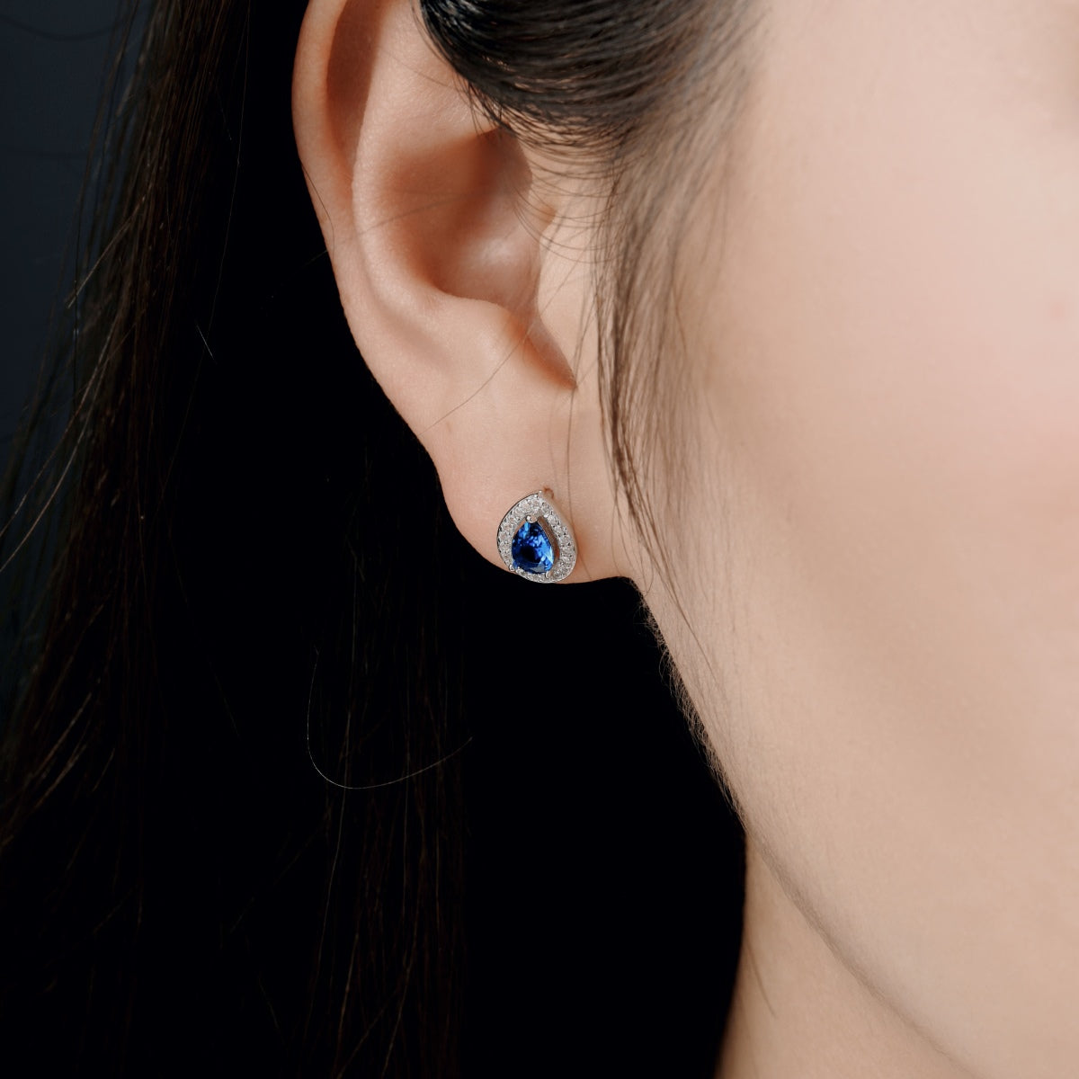 [Violet JW]Luxurious Water Drop Shape Earrings