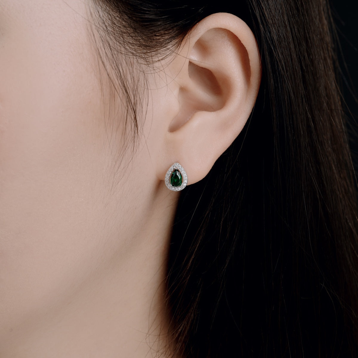 [Violet JW]Luxurious Water Drop Shape Earrings