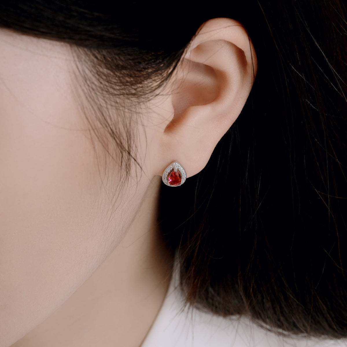 [Violet JW]Luxurious Water Drop Shape Earrings