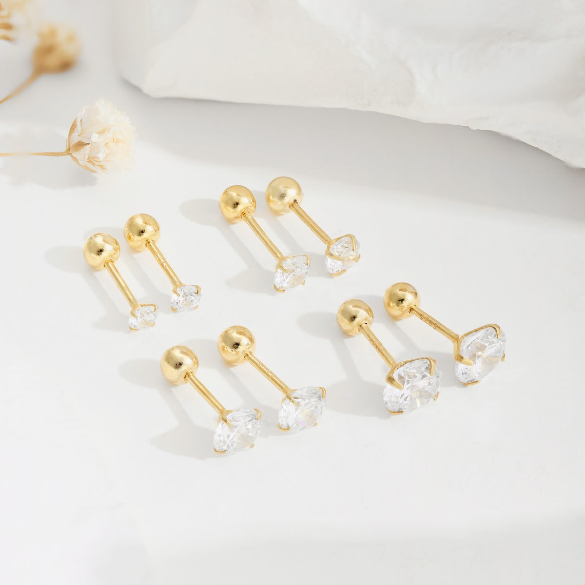[Violet JW]Unique U-Shaped Ear Bone Earrings