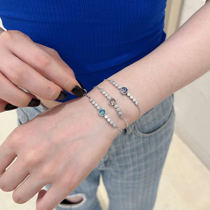 [Baslove]ラグジュアリーなハートオブザオーシャンブレスレット