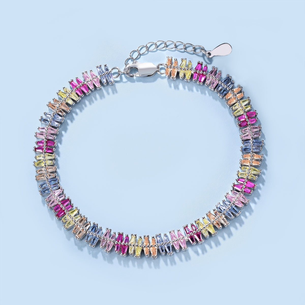 [Violet JW]Sparkling Exquisite Multi Cut Party Bracelet
