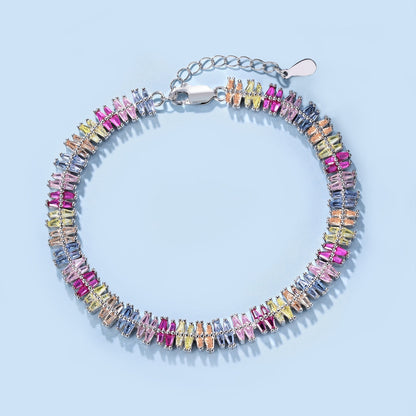 [Violet JW]Sparkling Exquisite Multi Cut Party Bracelet