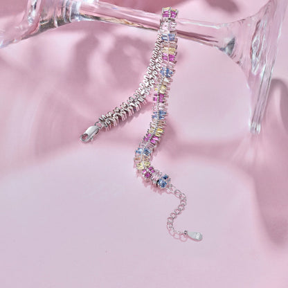 [Violet JW]Sparkling Exquisite Multi Cut Party Bracelet