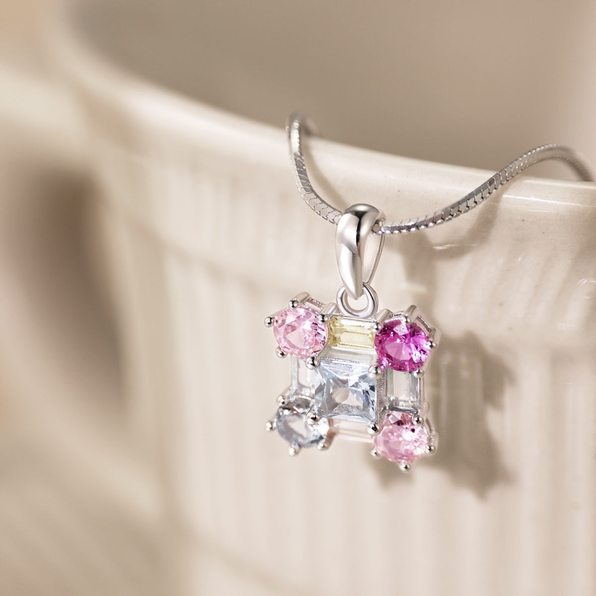 [Violet JW]Gorgeous Multi Colorful Necklace