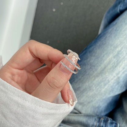 [Baslove]ユニークで鮮やかなエンタングルデイリーリング