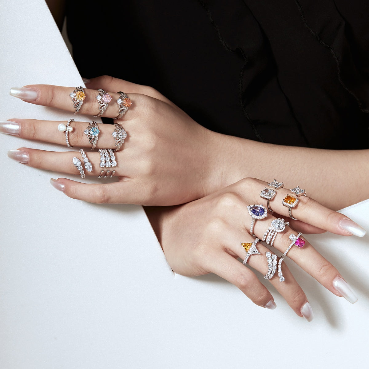 [Baslove]ユニークな鮮やかな蛇の形のデイリーリング