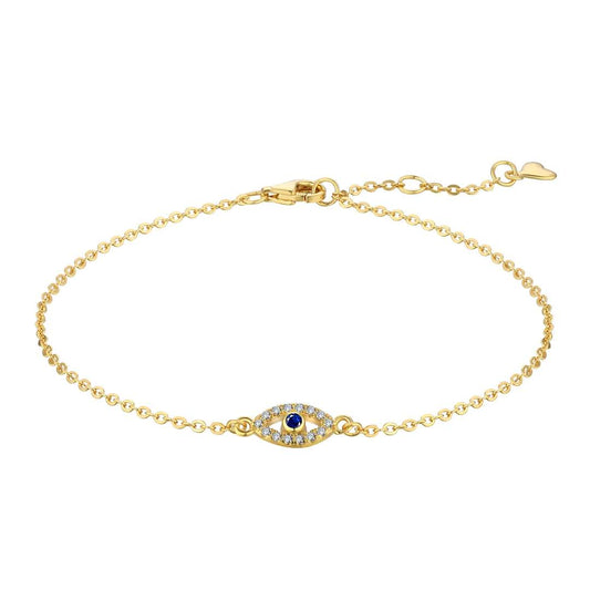 [Violet JW]Evil Eye Shape Necklace