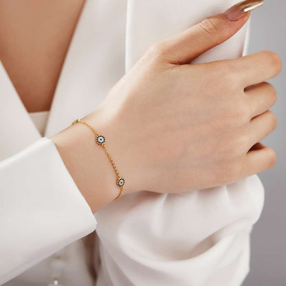 [Violet JW]Delicate Round Shape Pendent Necklace