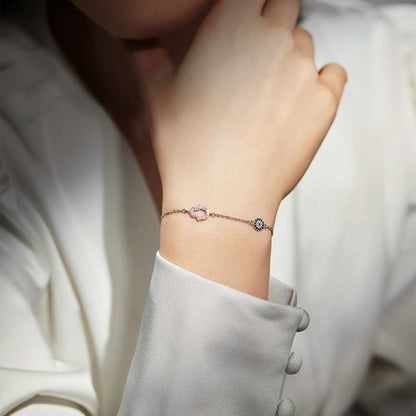 [Violet JW]Gost Shape & Round Shape Necklace