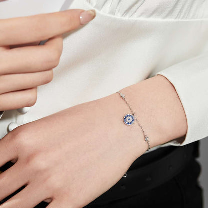 [Violet JW]Devil's Eye Round Shape Bracelet