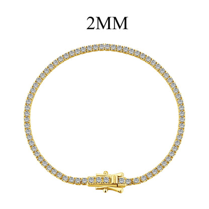 [Baslove] Strahlend buntes Party-Armband im Rundschliff