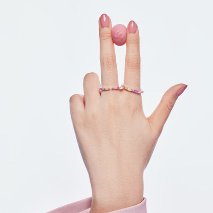 [Violet JW]Lively In Shades Elegant Radiant Cut Daily Ring