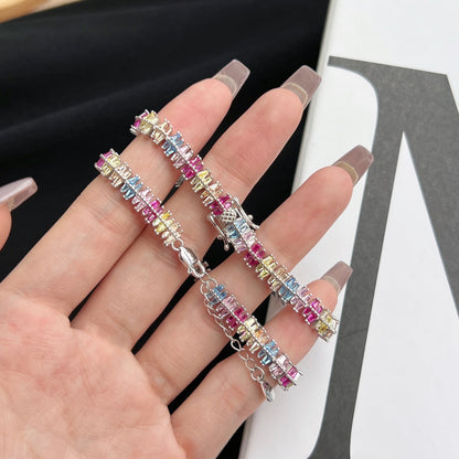 [Violet JW]Sparkling Exquisite Multi Cut Party Bracelet