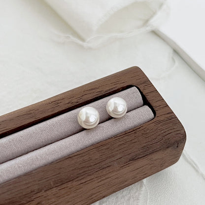 [Baslove]繊細なパールのイヤリング