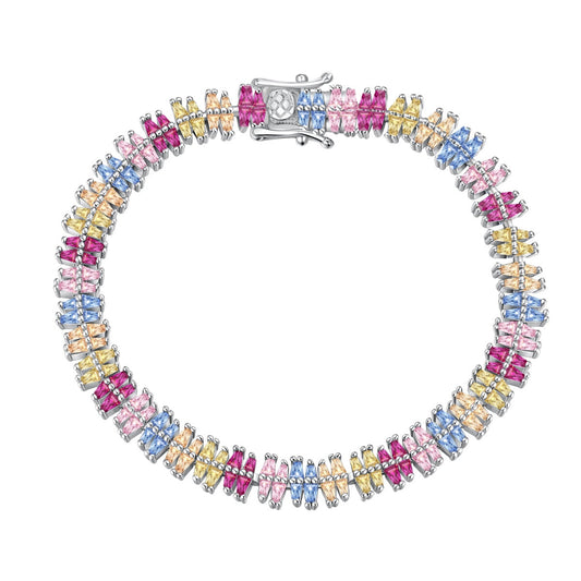 [Violet JW]Sparkling Exquisite Multi Cut Party Bracelet