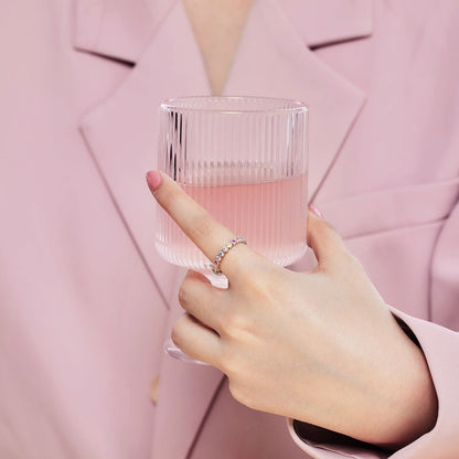 [Violet JW]Exquisite Colorful Round Cut Party Ring