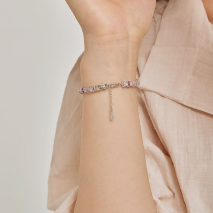 [Violet JW]Unique Colorful Flower Shape Daily Bracelet