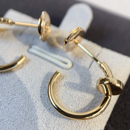 [Baslove]JUSTE イヤリング ピンクゴールド