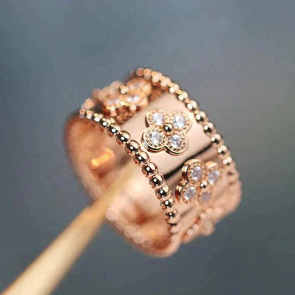 [Violet JW]CLOVER KALEIDOSCOPE RING 10MM