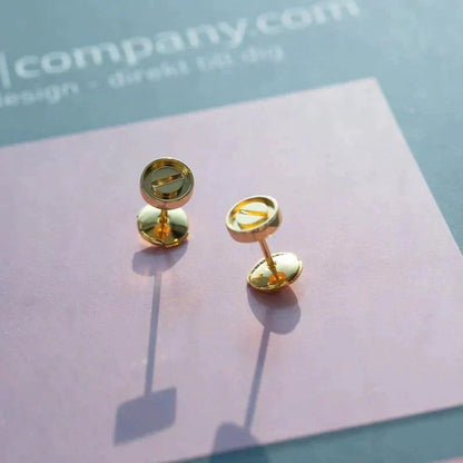 [Violet JW]LOVE EARRINGS GOLD 10MM