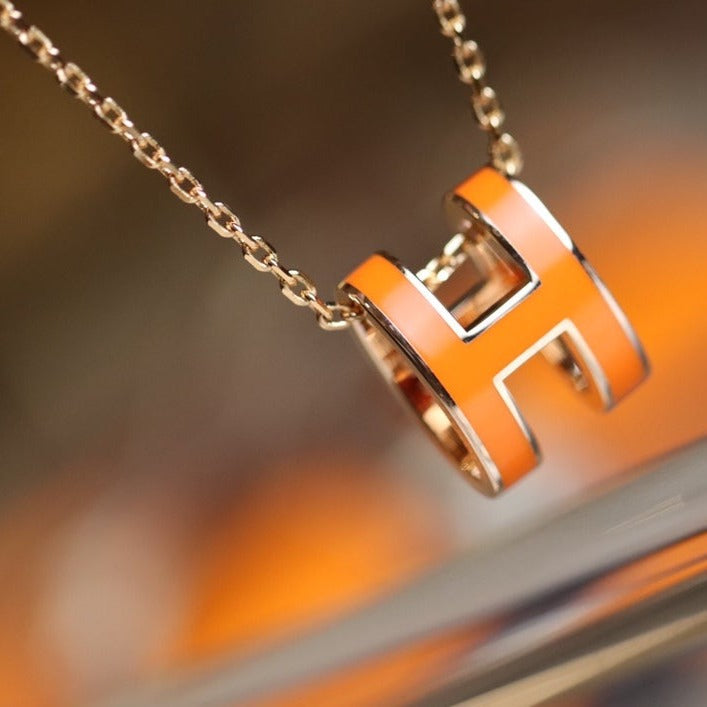 [Violet JW]POP H PEDANT PINK GOLD