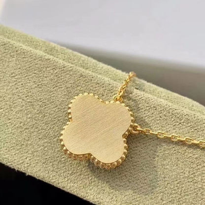 [Baslove]CLOVER 15MM DIAMANT TÜRKIS HALSKETTE