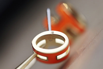 [Baslove] MINI POP H OHRRINGE ORANGE