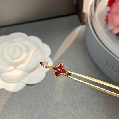 [Baslove]スター1ダイヤモンドオープンリング