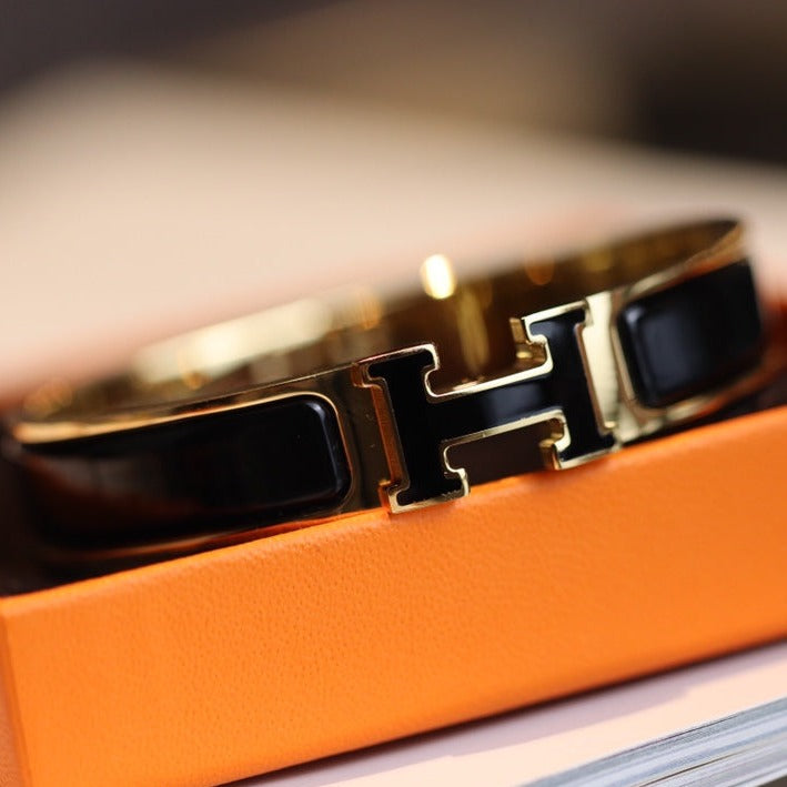 [Baslove]HMブレスレット 12MM ゴールド