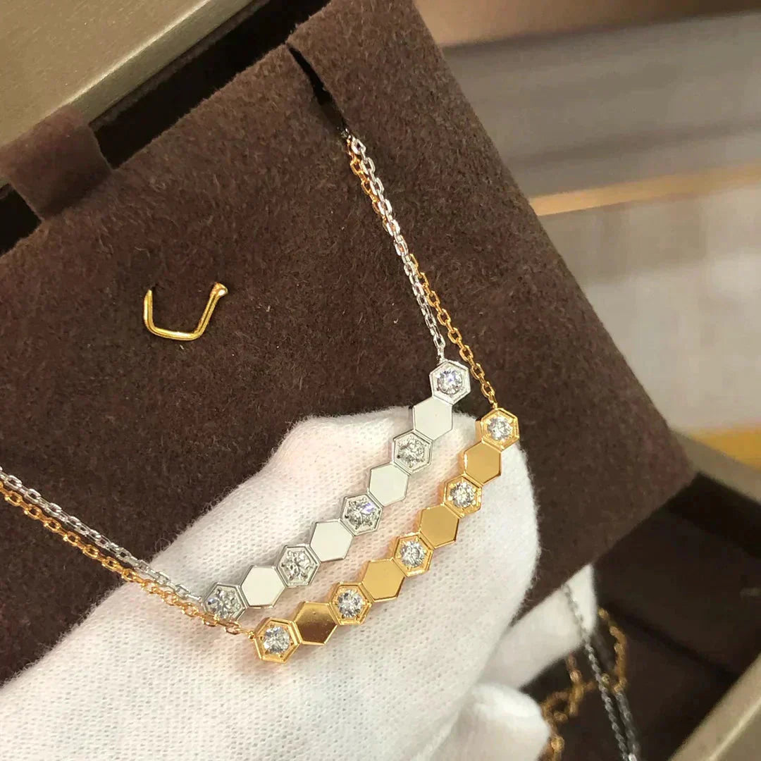 [Baslove]ビーラブネックレス ダイヤモンド