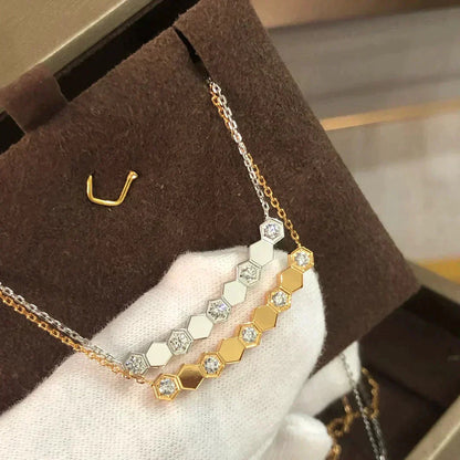 [Baslove]ビーラブネックレス ダイヤモンド