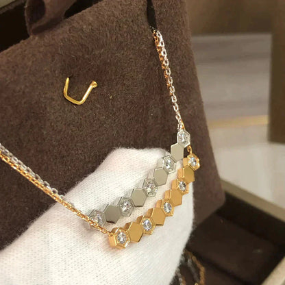 [Baslove]ビーラブネックレス ダイヤモンド