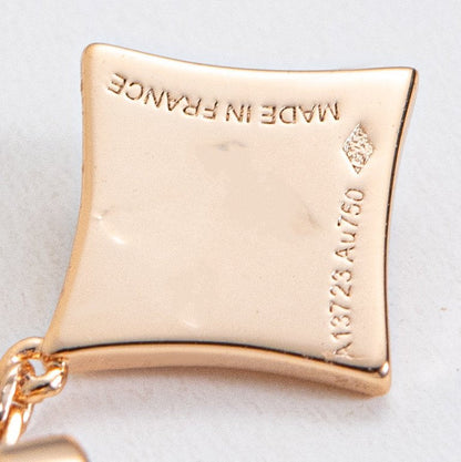 [Baslove]スターダイヤモンドイヤリングゴールド