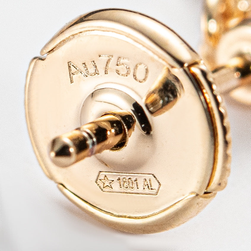 [Baslove]スターイヤリング ゴールド